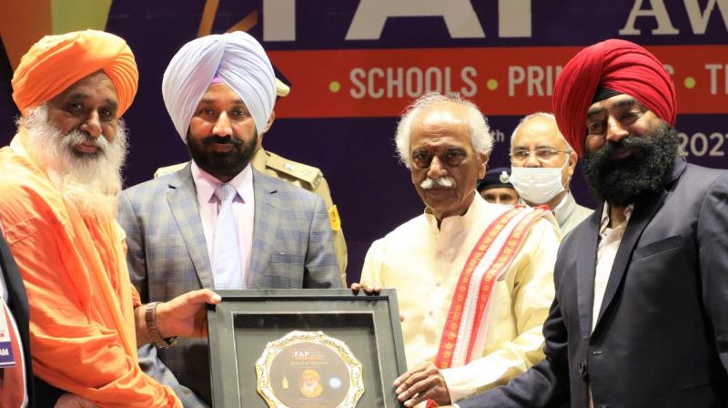 569 schools honored with state level awards during 'FAP State Awards-2021' 569 schools honored with state level awards during 'FAP State Awards-2021'
