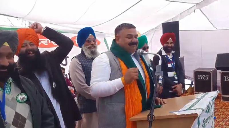 Samyukta Kisan Mazdoor Sangharsh Committee honors Ram Singh Rana Samyukta Kisan Mazdoor Sangharsh Committee honors Ram Singh Rana