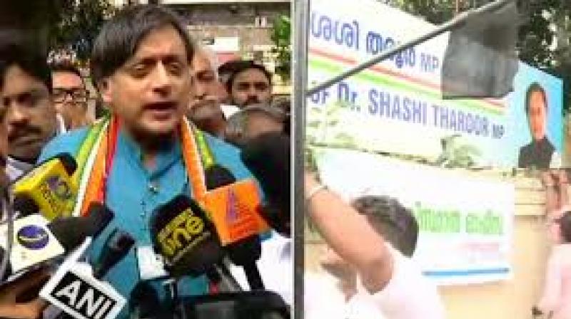 Shashi Tharoor Thiruvananthapuram Office