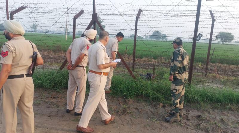 BSF shoots down Pakistani Man in Tarn Taran BSF shoots down Pakistani Man in Tarn Taran