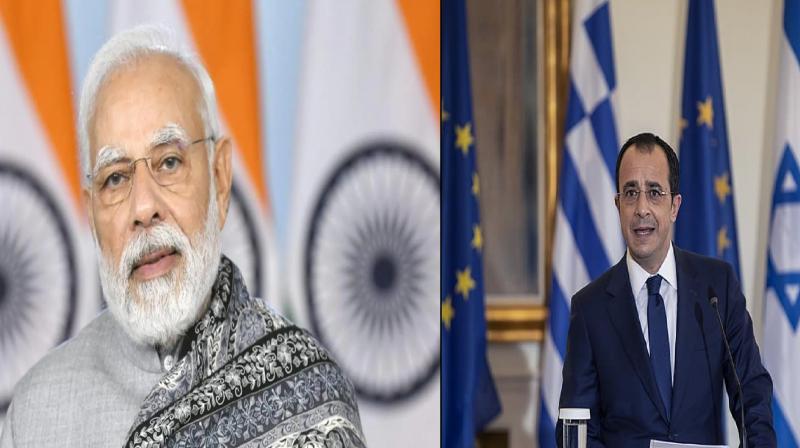 PM Modi, Nikos Christodoulides PM Modi, Nikos Christodoulides