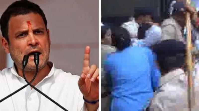 Bilaspur lathi charge Bilaspur lathi charge