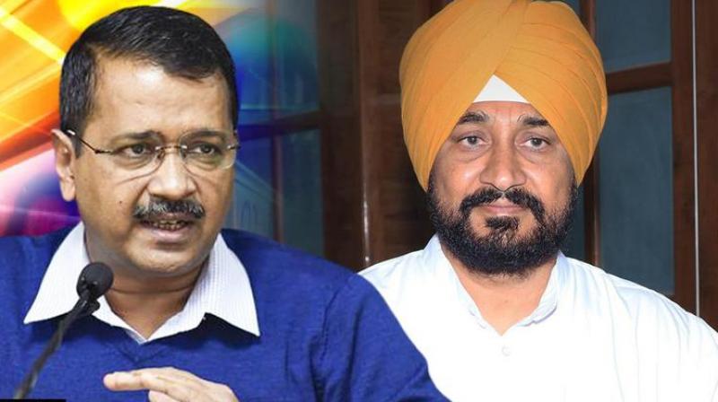 CM Channi and Arvind Kejriwal