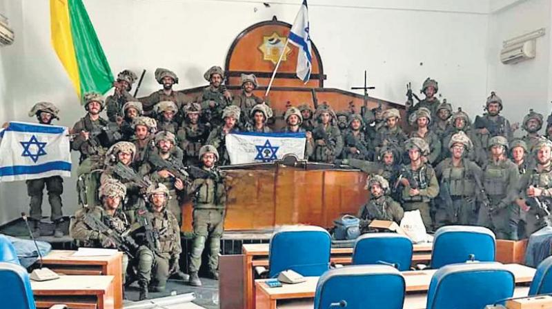 Israel-Hamas Conflict: Israeli troops take over Gaza Parliament building