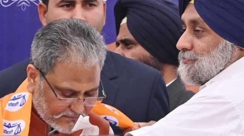 Sukhbir Singh Badal's Political Advisor Anish Sidana Resigns Sukhbir Singh Badal's Political Advisor Anish Sidana Resigns