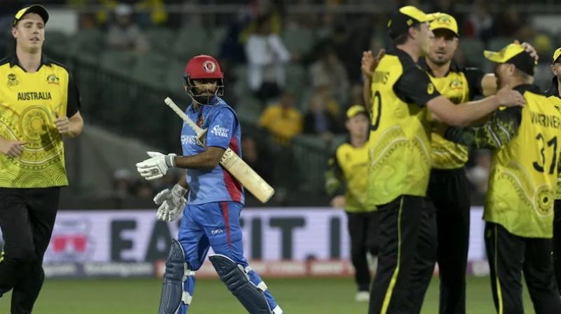 T-20 World Cup: Australia defeated Afghanistan by 4 runs T-20 World Cup: Australia defeated Afghanistan by 4 runs