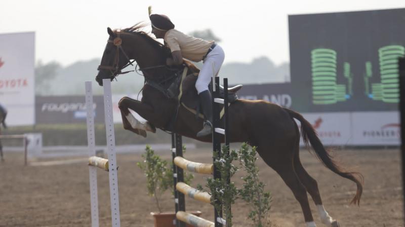Horse show is starting tomorrow in New Chandigarh Horse show is starting tomorrow in New Chandigarh