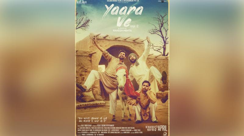 Official poster of the upcoming movie 'Yaara Ve'