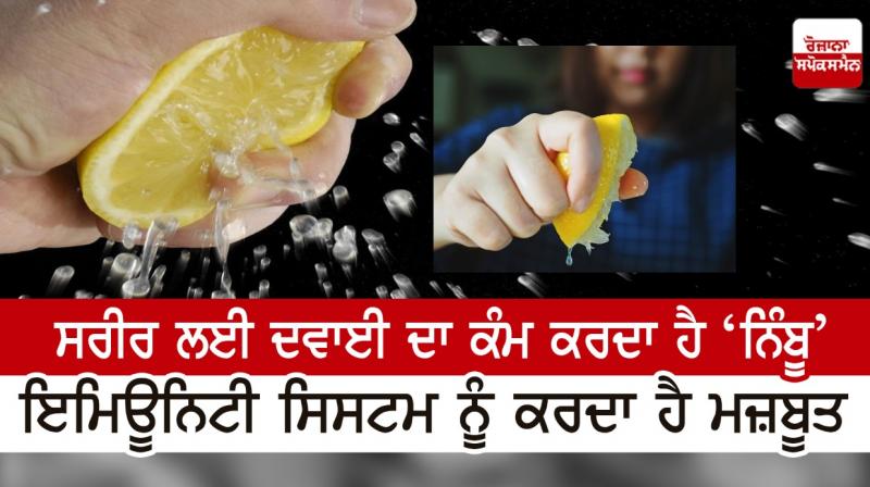 'Lemon' acts as medicine for the body 'Lemon' acts as medicine for the body