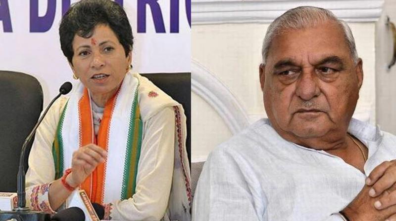 Kumari Selja & Bhupinder Singh Hooda Kumari Selja & Bhupinder Singh Hooda