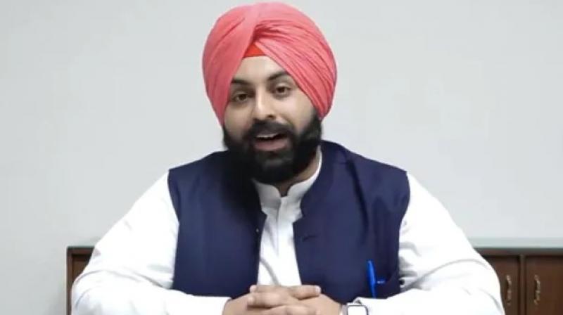 Cabinet Minister Harjot Singh Bains (file photo)