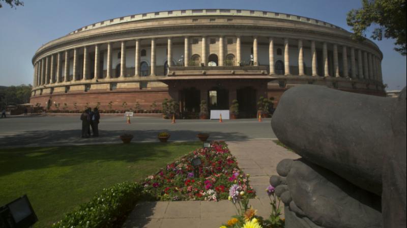 Discussion on stubble burning in parliament on english