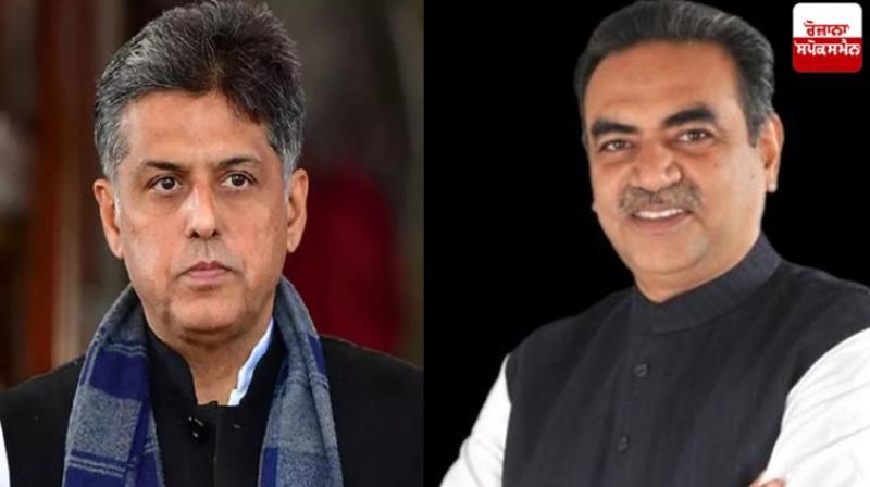 Manish Tiwari and Sanjay Tandon Manish Tiwari and Sanjay Tandon