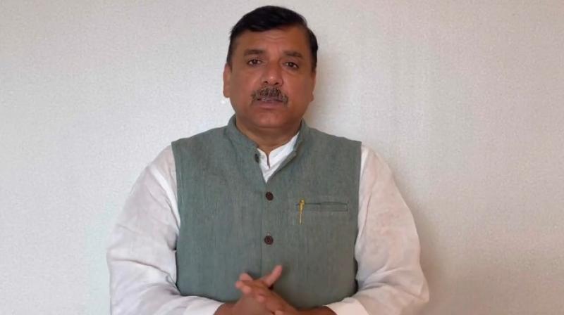 AAP MP Sanjay Singh says ED raided residence of 2 of his associates