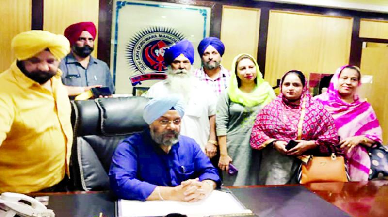 Manjit Singh GK retained the post of president Manjit Singh GK retained the post of president