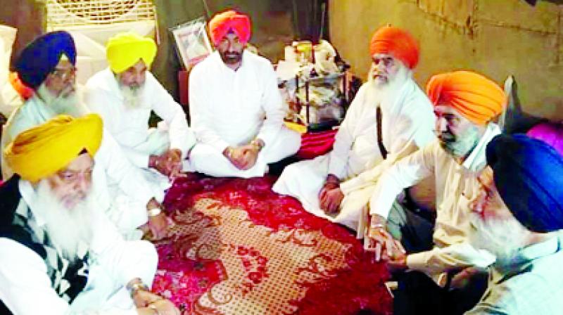 After the completion of the ultimatum, Sukhpal khaira reached Bargari