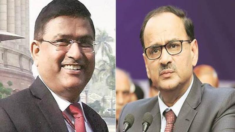 Alok Verma And Rakesh Asthana