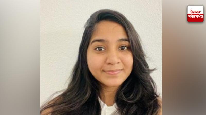 Unfortunate news: A 23-year-old girl of Indian origin died after colliding with a police vehicle in America