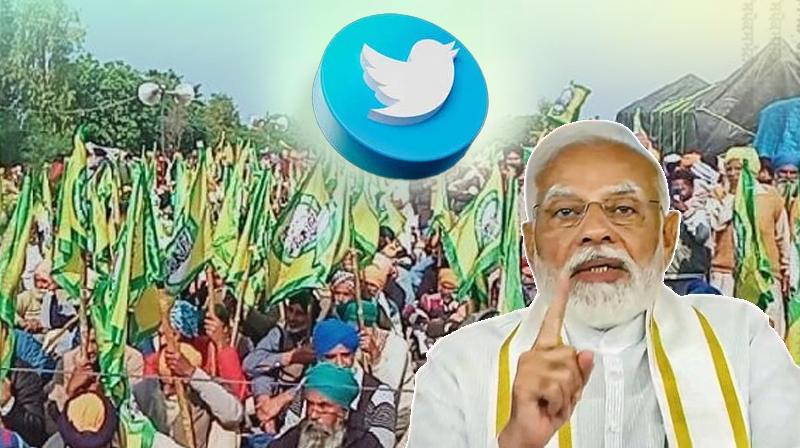  The Modi government asked to block the news about the farmers' movement in the media - Twitter