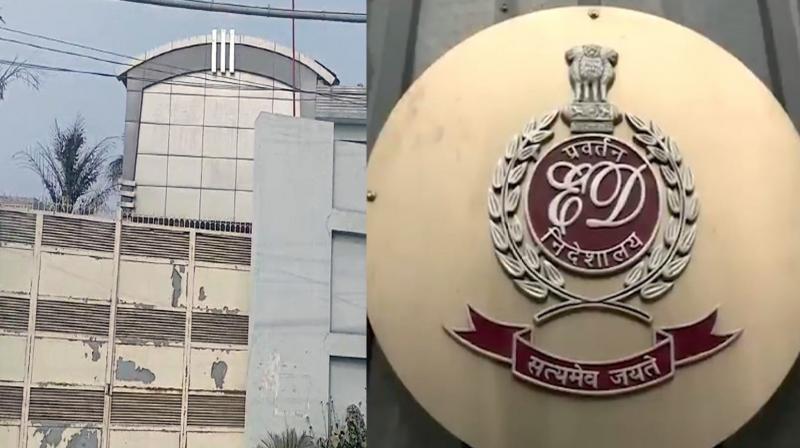 ED raid on Bharat Papers Limited in Ludhiana ED raid on Bharat Papers Limited in Ludhiana