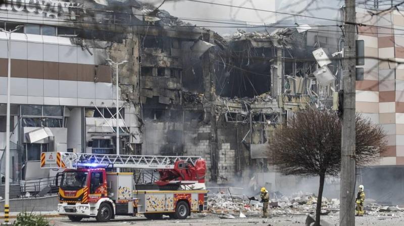 Russia unleashes one of the year's biggest aerial barrages against Ukrainian targets Russia unleashes one of the year's biggest aerial barrages against Ukrainian targets