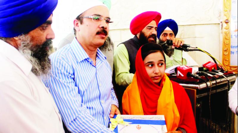 Honoring Sikh Student Honoring Sikh Student