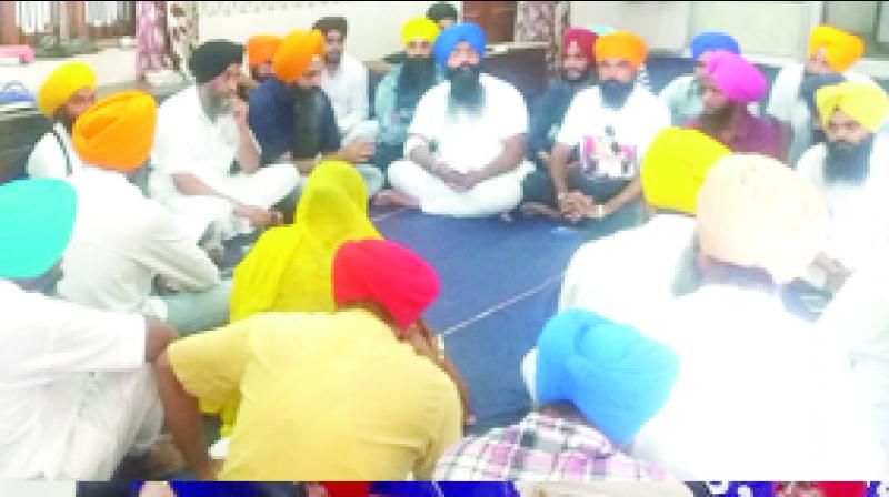 Bhai Hawara During Meeting Bhai Hawara During Meeting
