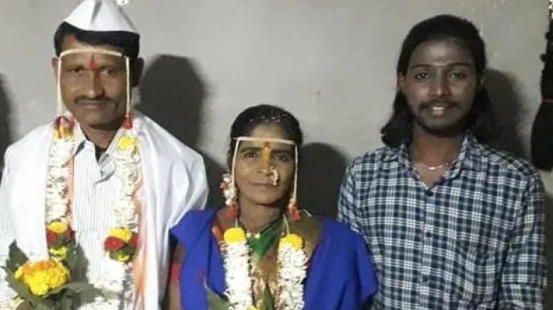 Mumbai: The 23-year-old son arranged the second marriage of the widowed mother with great fanfare Mumbai: The 23-year-old son arranged the second marriage of the widowed mother with great fanfare