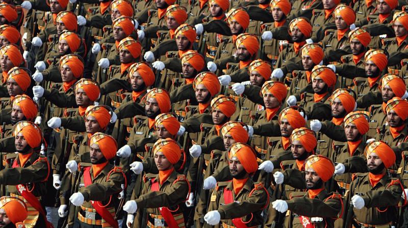 Sikh Regiment from Repulic Day Parade Sikh Regiment from Repulic Day Parade