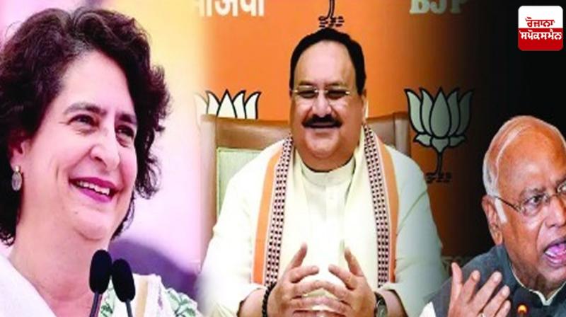 Nadda's reply letter instead of Prime Minister Kharge's insult: Priyanka Gandhi Nadda's reply letter instead of Prime Minister Kharge's insult: Priyanka Gandhi