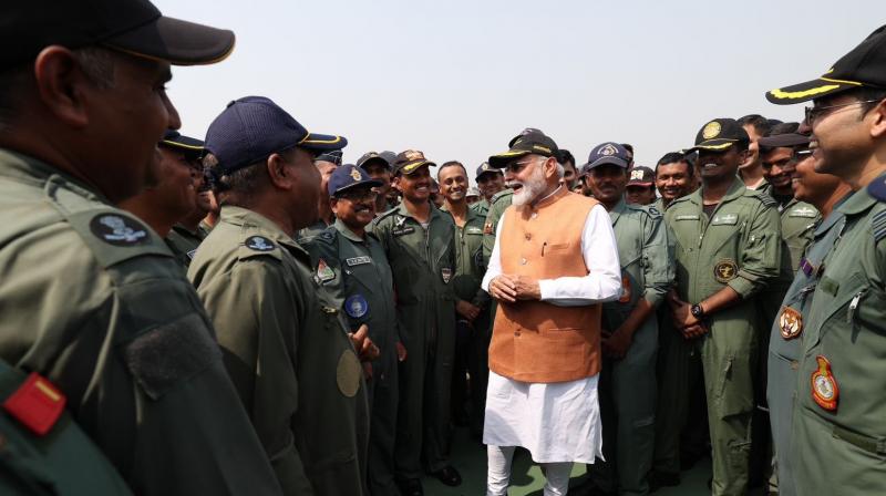 Prime Minister Modi reaches Adampur Air Force Station Prime Minister Modi reaches Adampur Air Force Station
