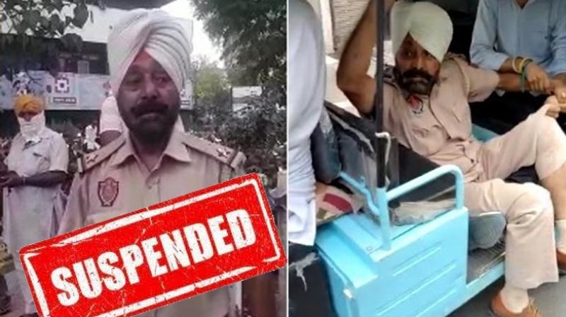 Drunk cop creates ruckus at civil hospital, Suspended Drunk cop creates ruckus at civil hospital, Suspended