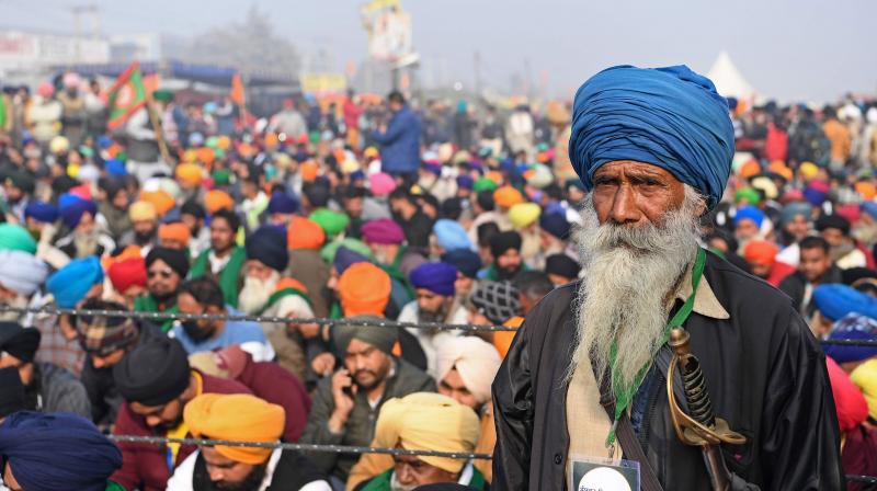 Farmer protest