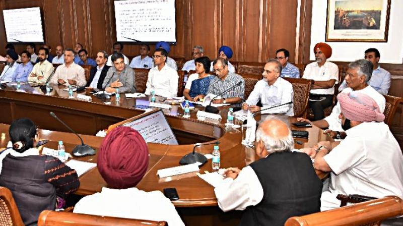 CM calls all party meeting to evolve consensus to tackle depletion of ground water efficaciously