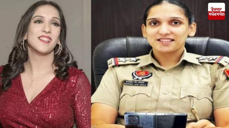 Punjab Police Lady Inspector Arshpreet Kaur Grewal surrenders in Moga court Punjab Police Lady Inspector Arshpreet Kaur Grewal surrenders in Moga court