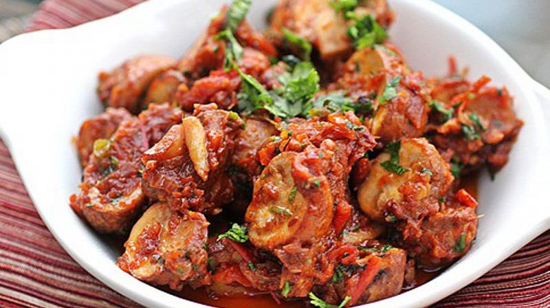 Masala Mushroom Bhuna