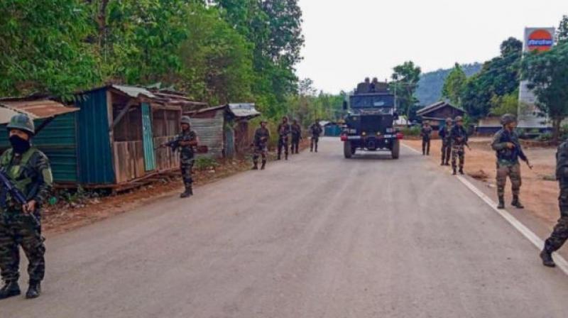 firing in Manipur firing in Manipur