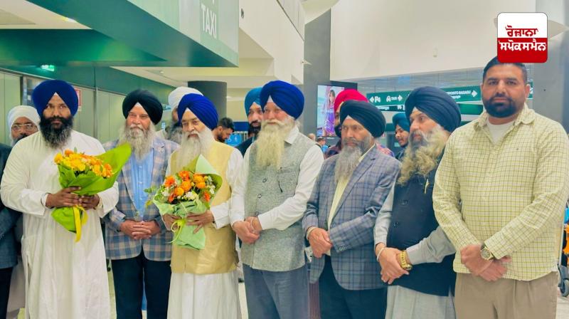 Singh Sahib Giani Raghbir Singh arrival in Italy News in punjabi Singh Sahib Giani Raghbir Singh arrival in Italy News in punjabi