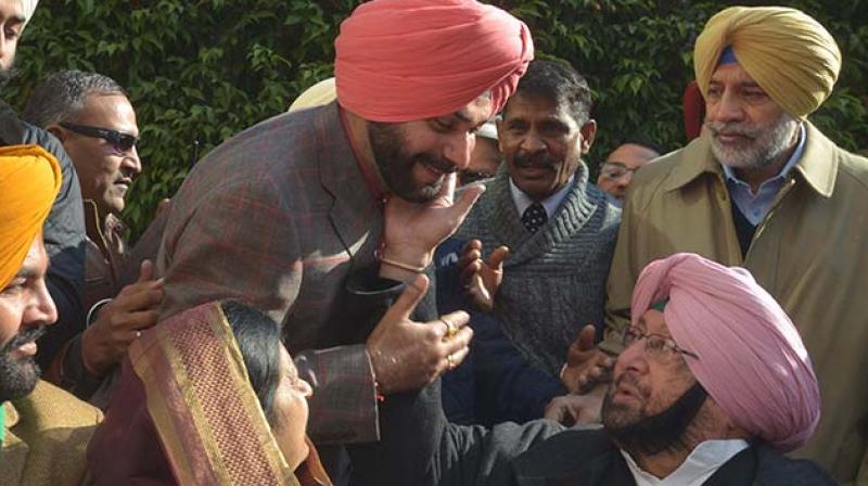 Navjot Singh Sidhu, Captain Amarinder Singh Navjot Singh Sidhu, Captain Amarinder Singh