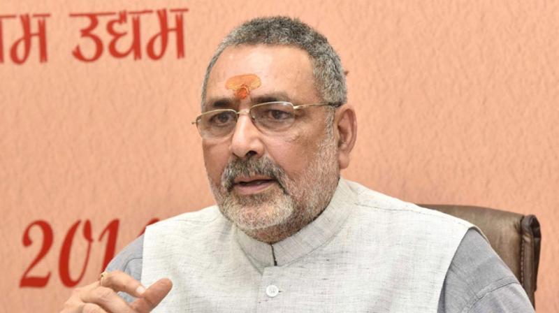 Giriraj Singh slams Mamata Banerjee compares her with Kim Jong Giriraj Singh slams Mamata Banerjee compares her with Kim Jong