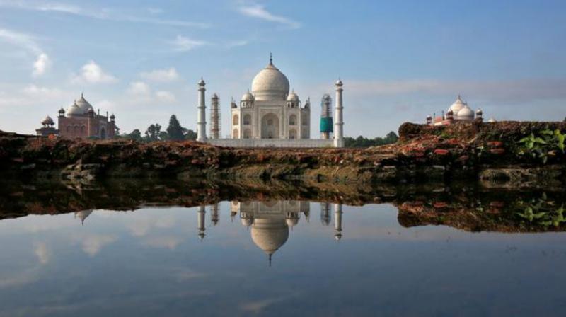 Minaret At Taj Mahal Complex Collapses After Heavy Rain
