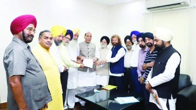 Rajnath Singh meeting To Delegations Rajnath Singh meeting To Delegations