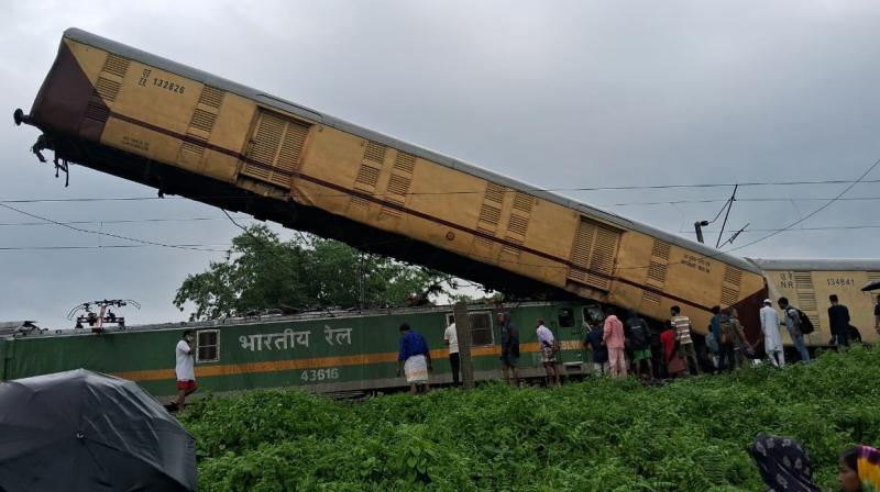 Big train accident in West Bengal News in punjabi Big train accident in West Bengal News in punjabi