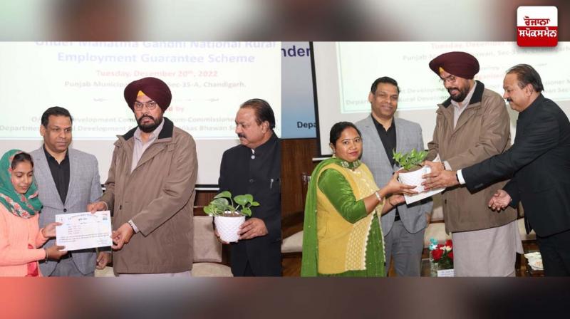 Rural Development & Panchayat Minister felicitates marvellous achiever women