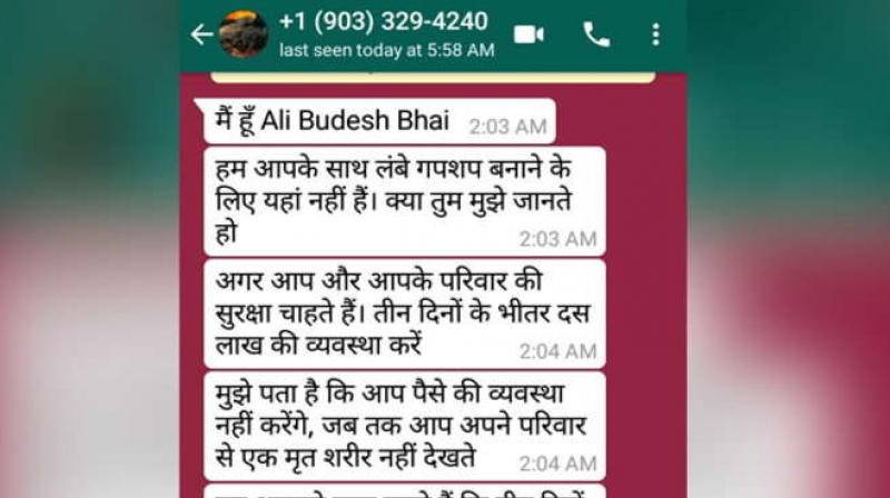 Whatsapp msg Whatsapp msg