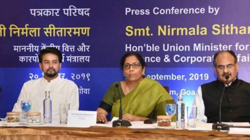 Corporate tax cut to cost govt Rs 1.45 lakh crore Corporate tax cut to cost govt Rs 1.45 lakh crore