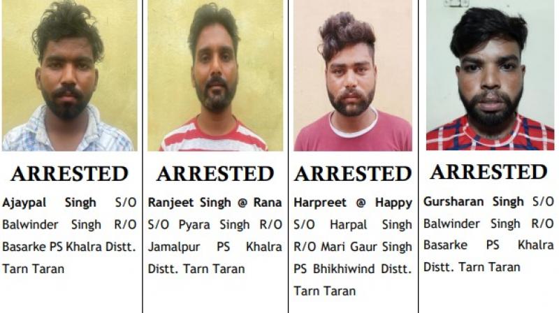 Moga Police arrests inter-district car thieves gang Moga Police arrests inter-district car thieves gang