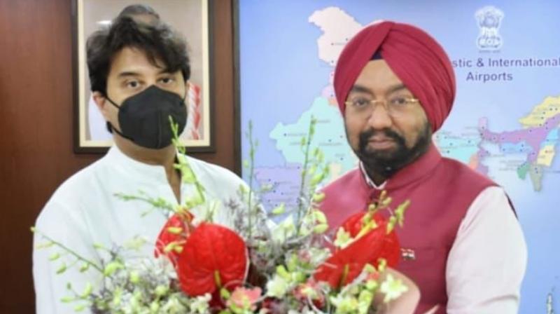 Vikramjit Singh Sahney letter to Jyotiraditya Scindia Vikramjit Singh Sahney letter to Jyotiraditya Scindia