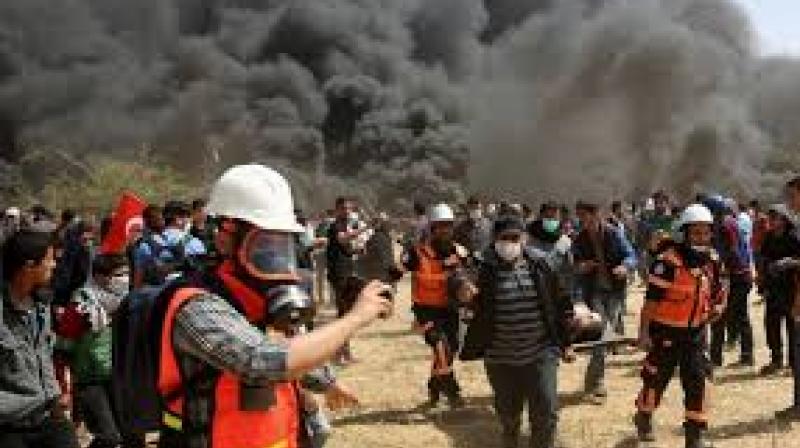 22 people Killed Gaza Clashes With Protesters