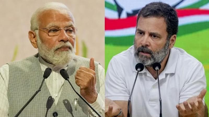 PM Modi and Rahul Gandhi PM Modi and Rahul Gandhi